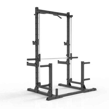 Pro Series Plate Loaded, Half Cage Smith Machine