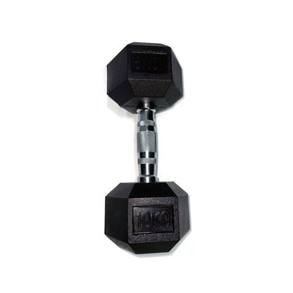 Dumbbell- Rubber Hex 2.5-25kg